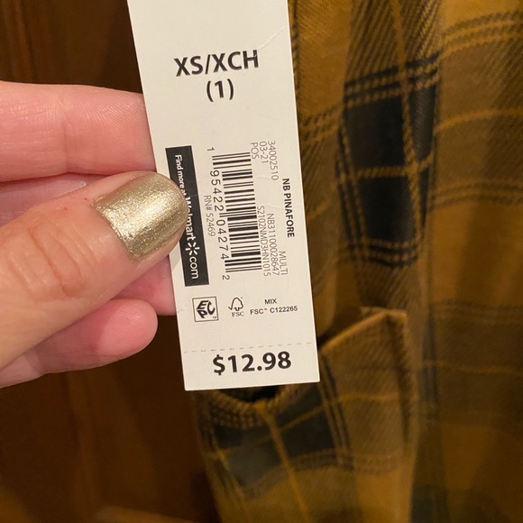 Gold and Black Jumper Dress - Picture 4 of 4